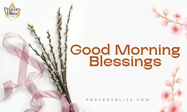 Good Morning Blessings