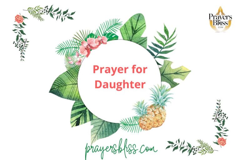 Prayer for Daughter