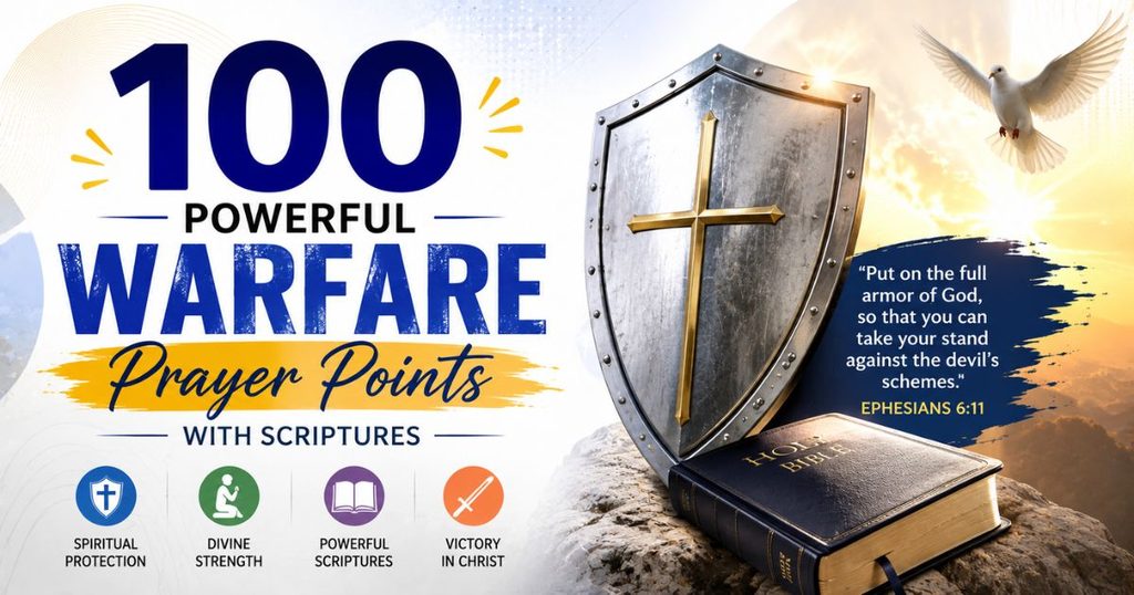 100 Powerful Warfare Prayer Points With Scriptures