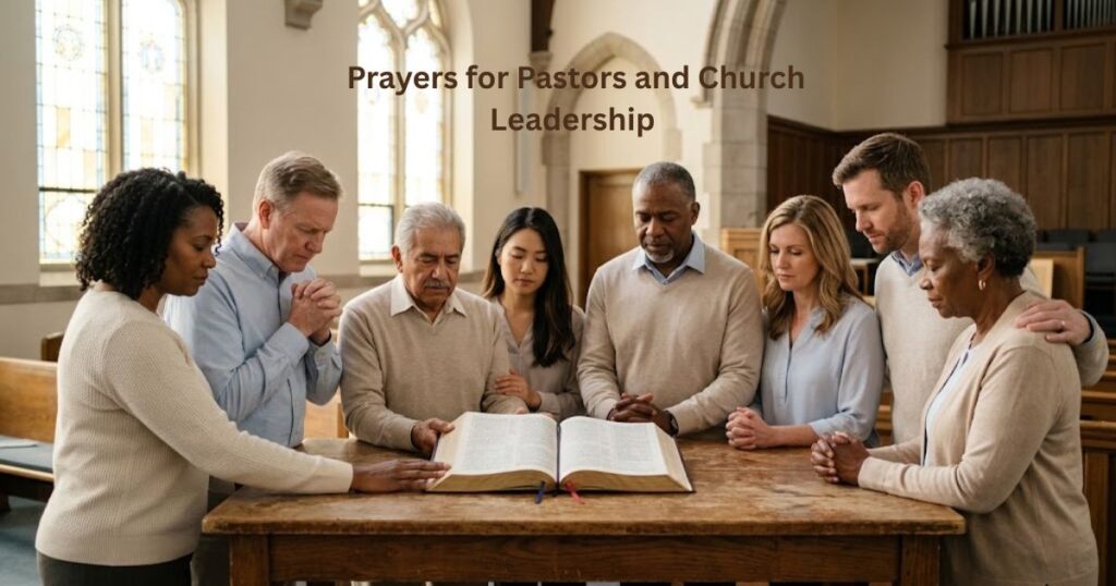 15 Meaningful Prayers for Pastors and Church Leadership