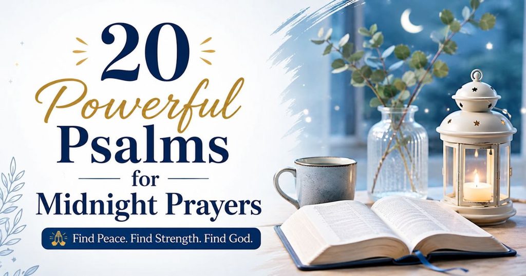 20 Powerful Psalms for Midnight Prayers