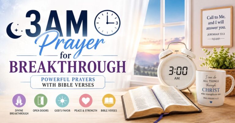 3AM Prayer for Breakthrough