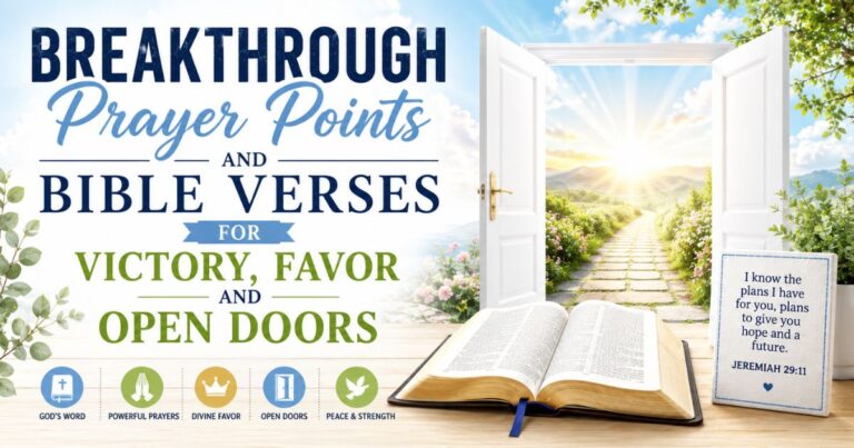 Breakthrough Prayer Points