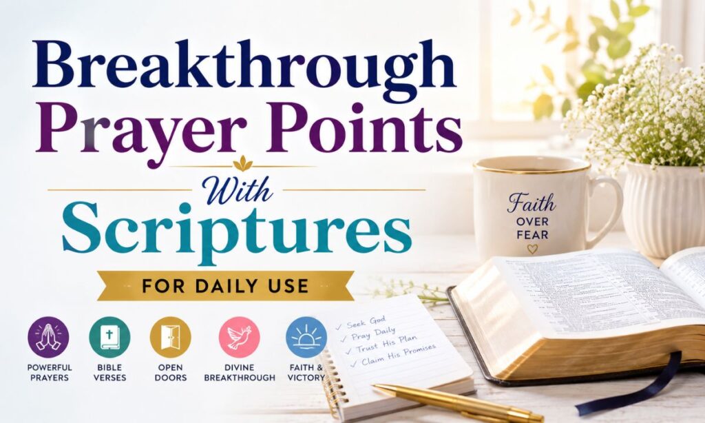 Breakthrough Prayer Points For Daily Use