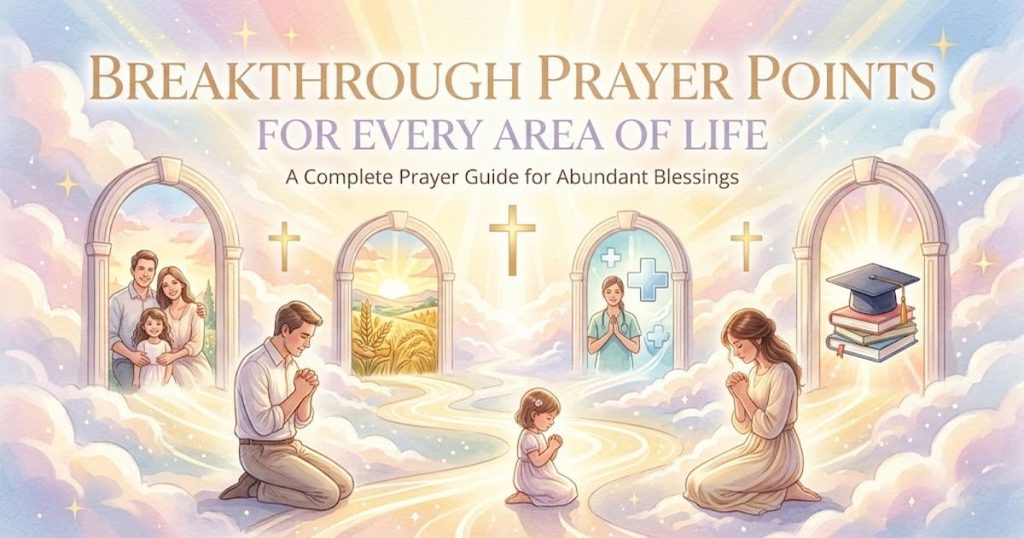 Breakthrough Prayer Points for Every Area of Life