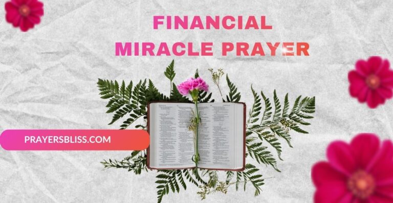 Financial Miracle Prayer