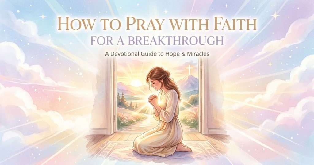 How to Pray With Faith for a Breakthrough