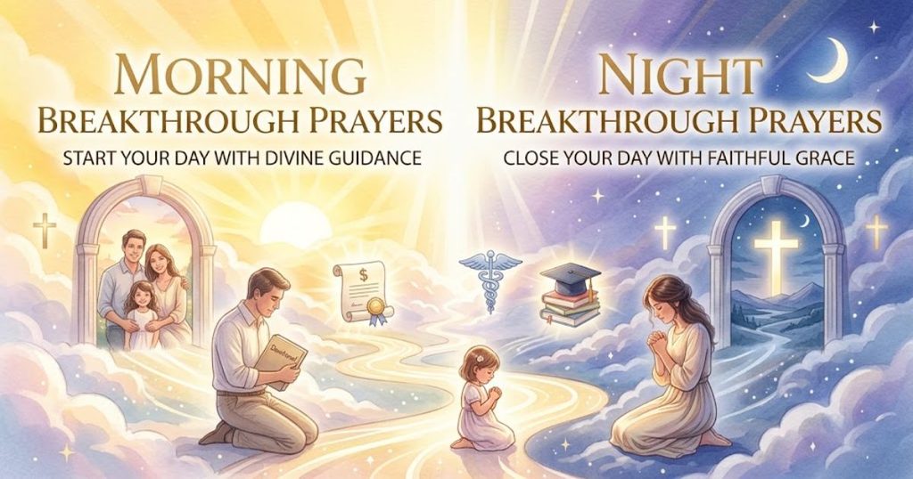 Morning and Night Breakthrough Prayers