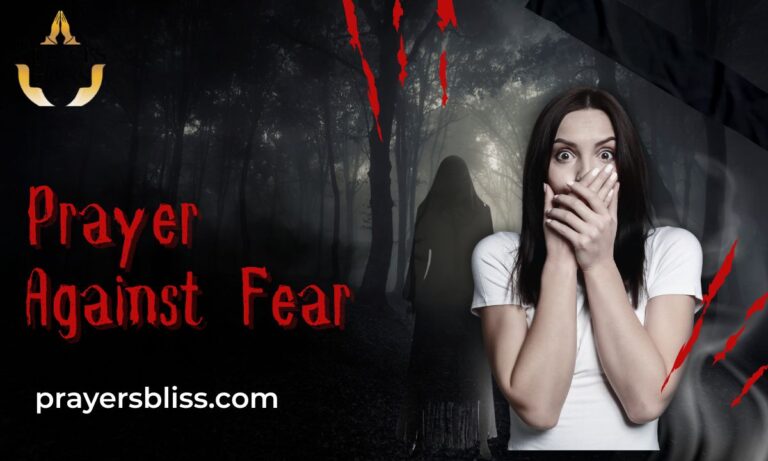 Prayer Against Fear