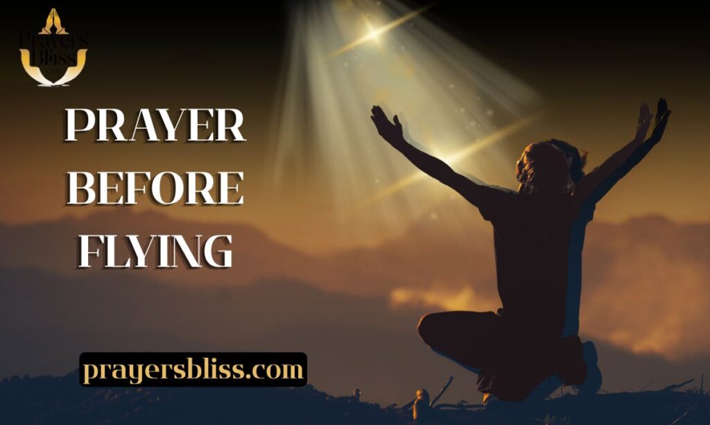 Prayer Before Flying