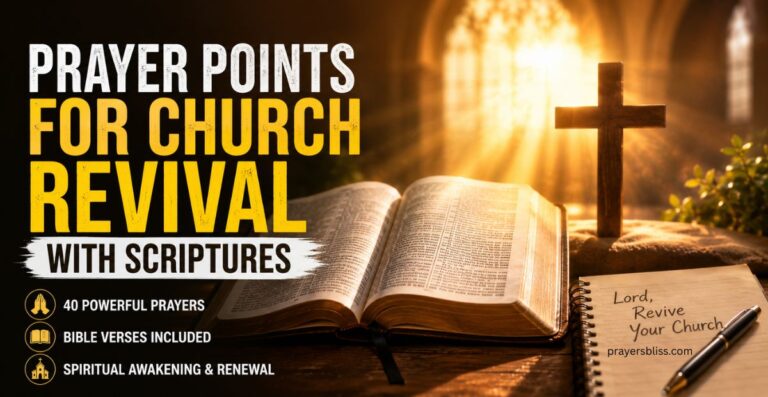 Prayer Points for Church Revival