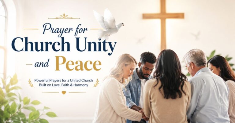 Prayer for Church Unity and Peace