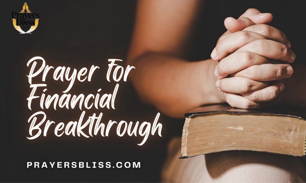 Prayer for Financial Breakthrough