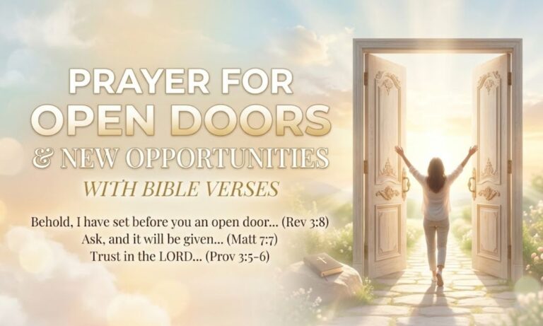 Prayer for Open Doors