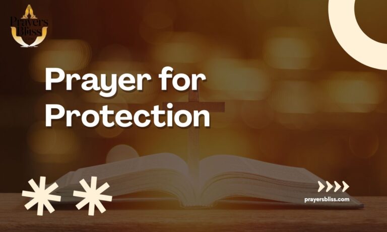 Prayer for Protection