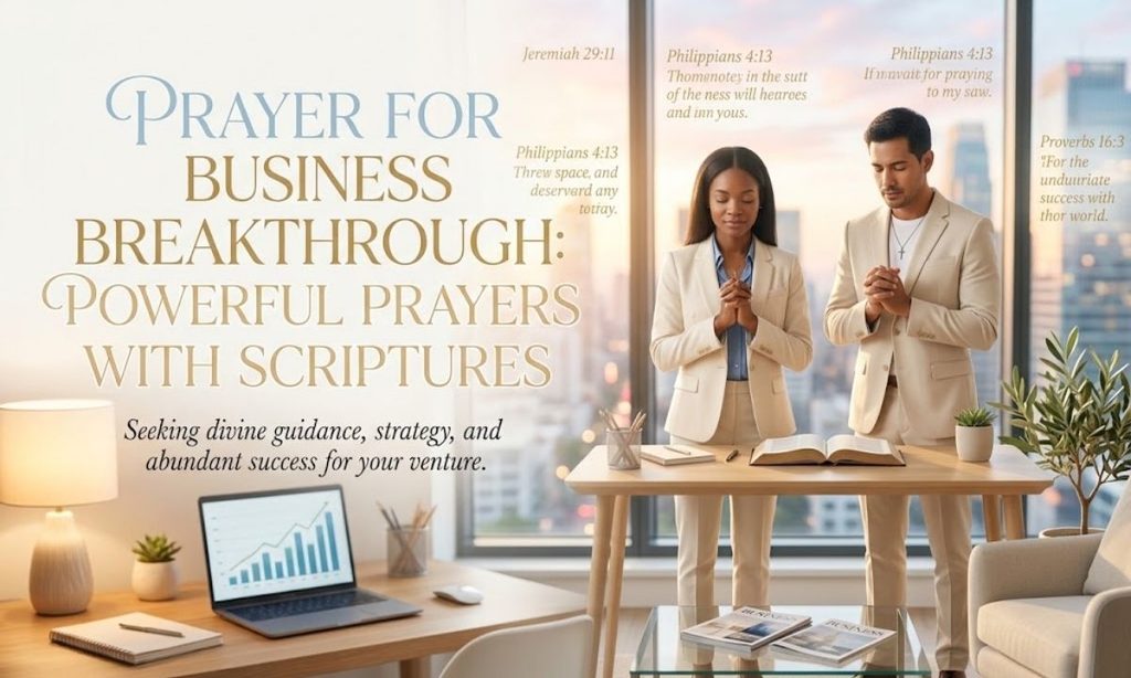 Prayers for Business Breakthrough