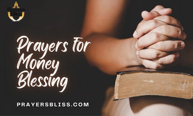 Prayers for Money Blessing