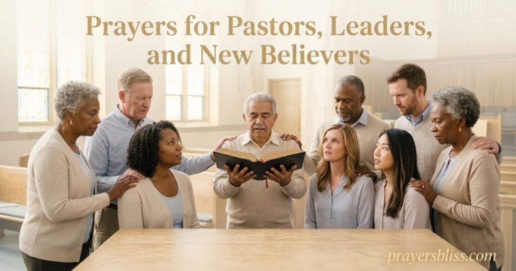 Prayers for Pastors, Leaders, and New Believers (1)