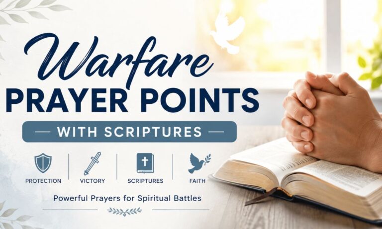 Warfare Prayer Points With Scriptures (1)