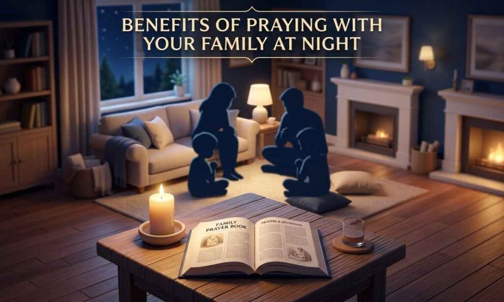 Benefits of Praying With Your Family at Night
