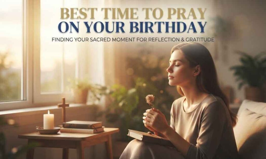 Best Time to Pray on Your Birthday