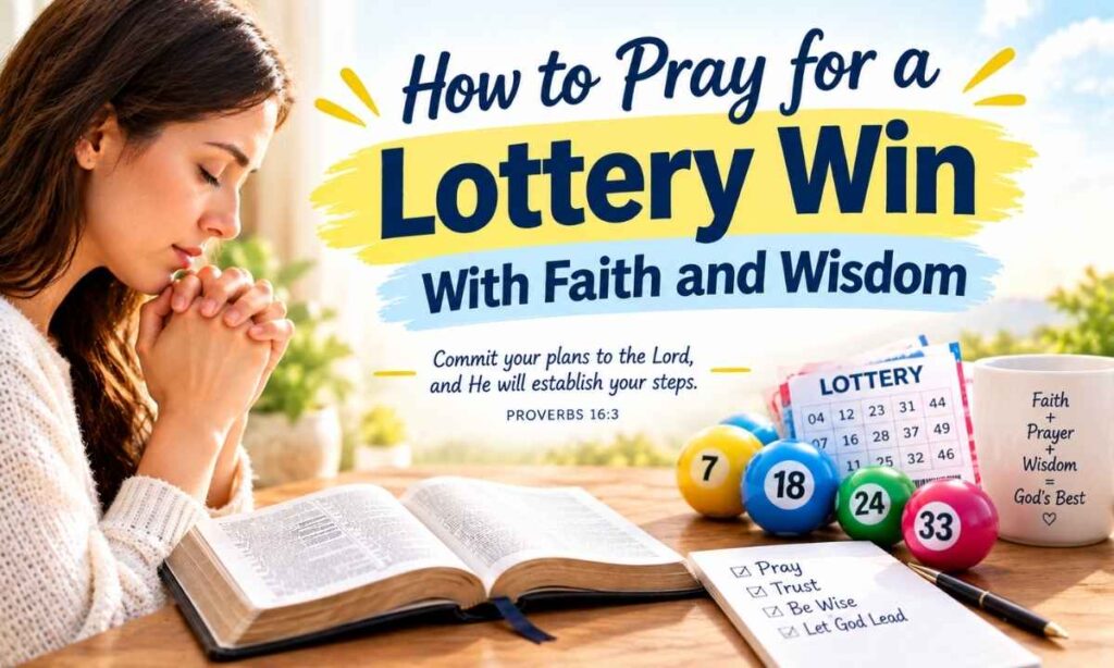 How to Pray for a Lottery Win With Faith and Wisdom