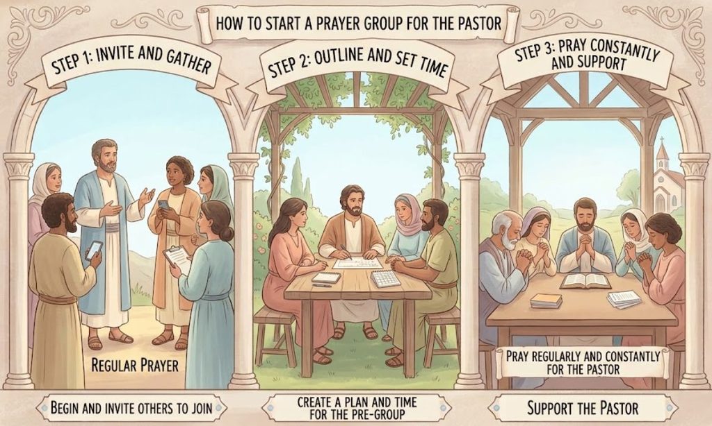 How to Start a Prayer Group for Your Pastor