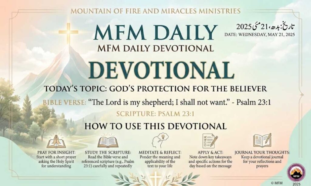 How to Use the MFM Daily Devotional