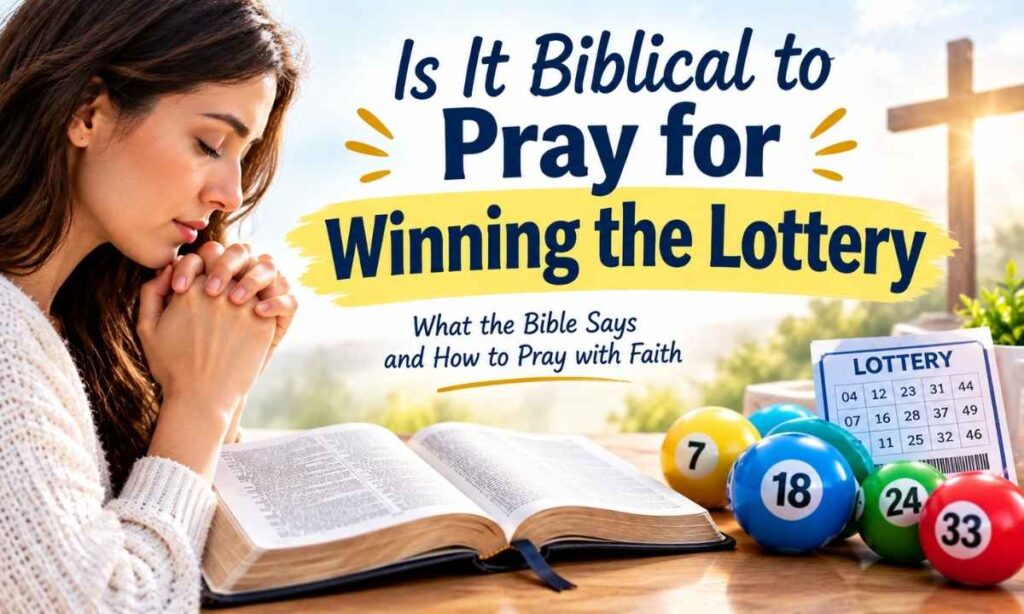 Is It Biblical to Pray for Winning the Lottery