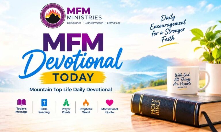 MFM Devotional Today