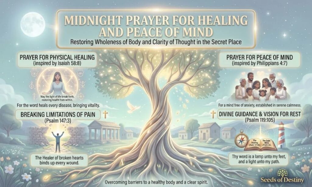 Midnight Prayer for Healing and Peace of Mind