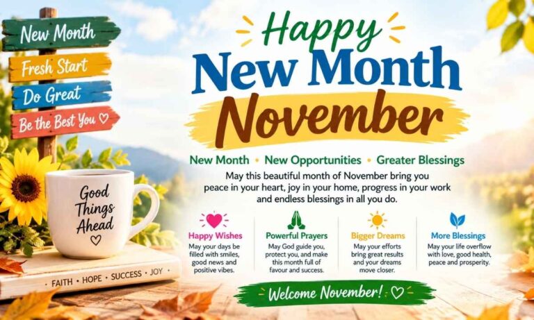 November Happy New Month