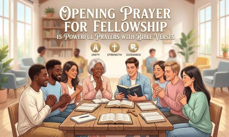 Opening Prayer for Fellowship