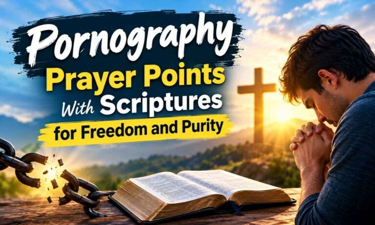 Pornography Prayer Points With Scriptures