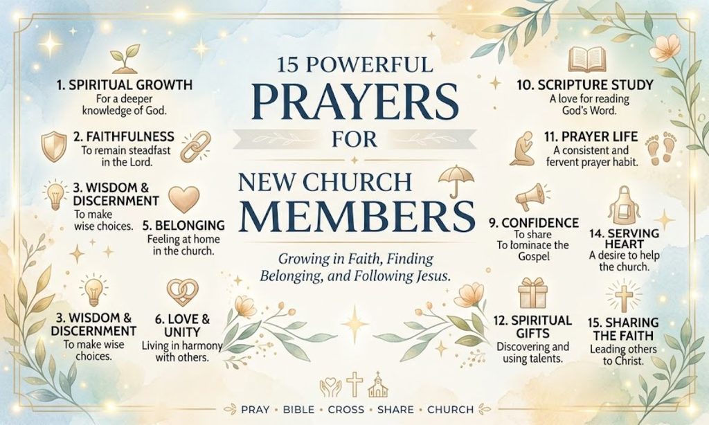 Powerful Prayers for New Church Members