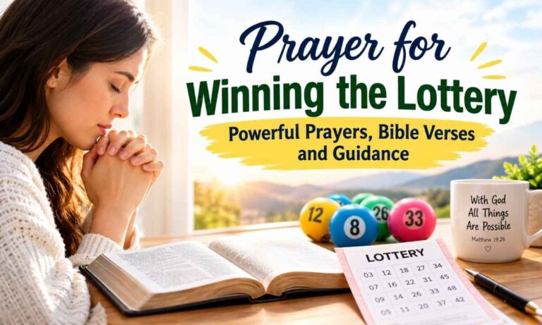 Prayer for Winning the Lottery