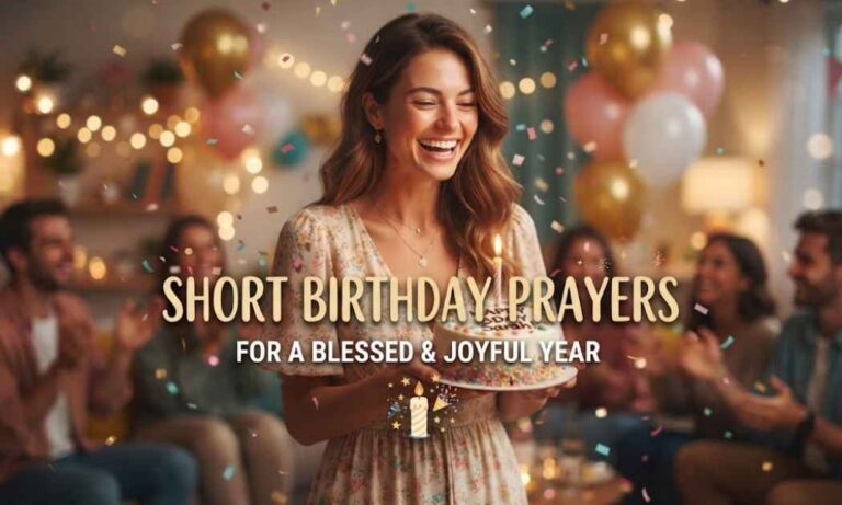 Short Birthday Prayers