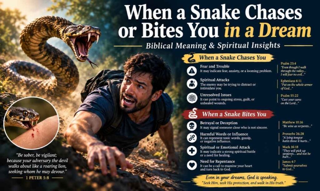 Snake in Dreams Biblical Meaning: 15 Spiritual Meanings & Bible Verses