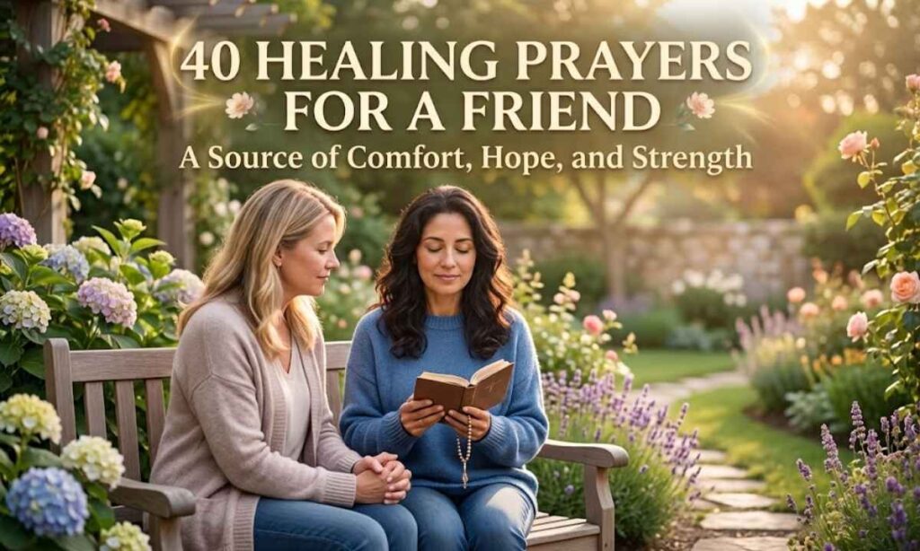 40 Healing Prayers for a Friend
