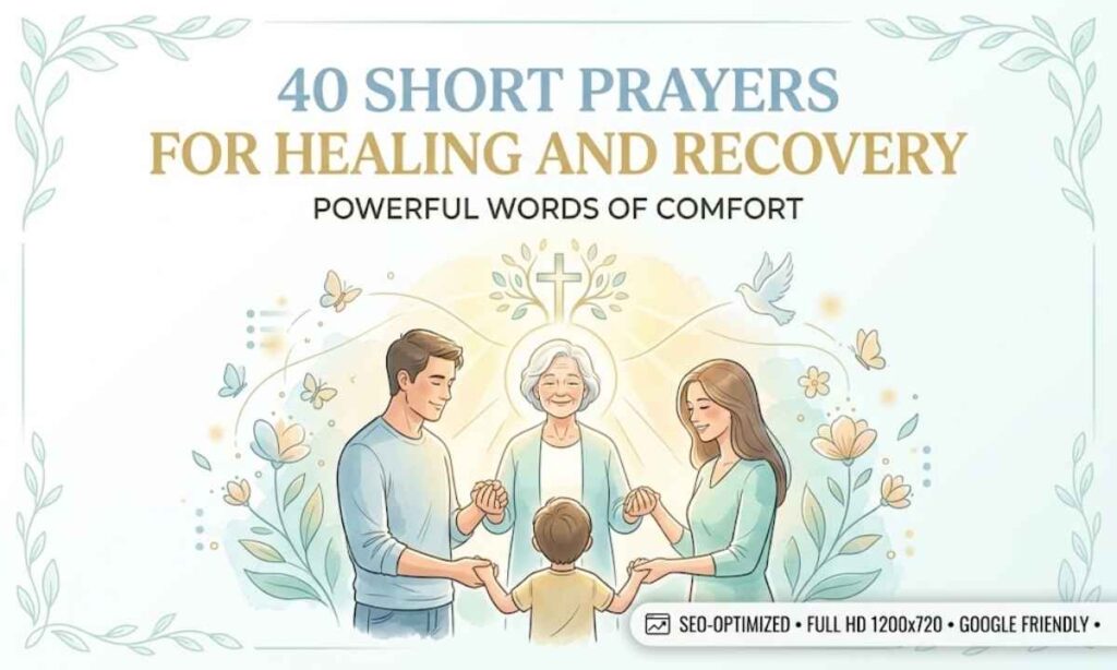 40 Short Prayers for Healing and Recovery