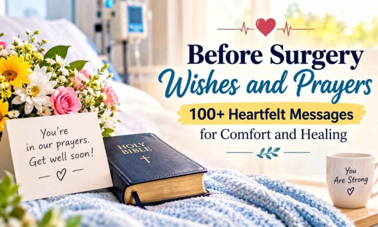 Before Surgery Wishes and Prayers