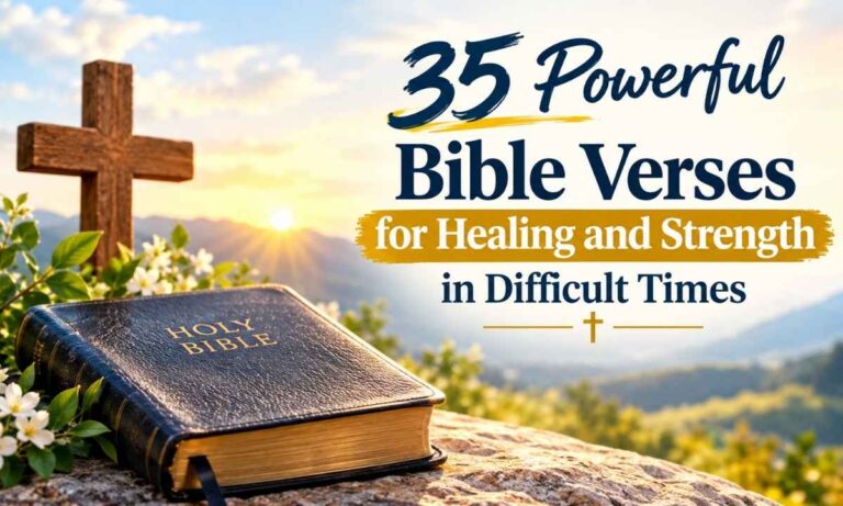 Bible Verses for Healing and Strength