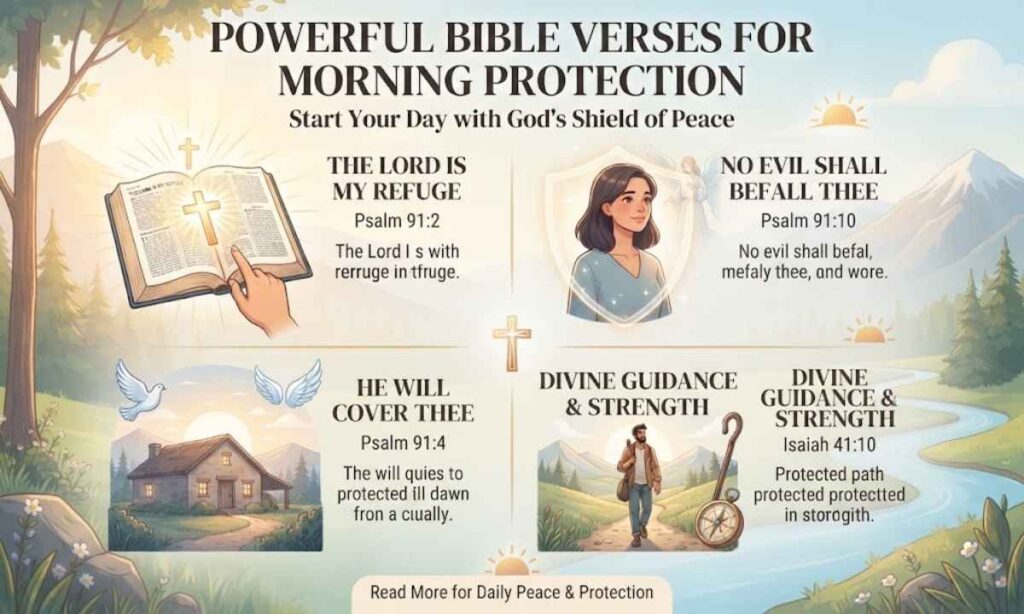 Bible Verses for Morning Protection