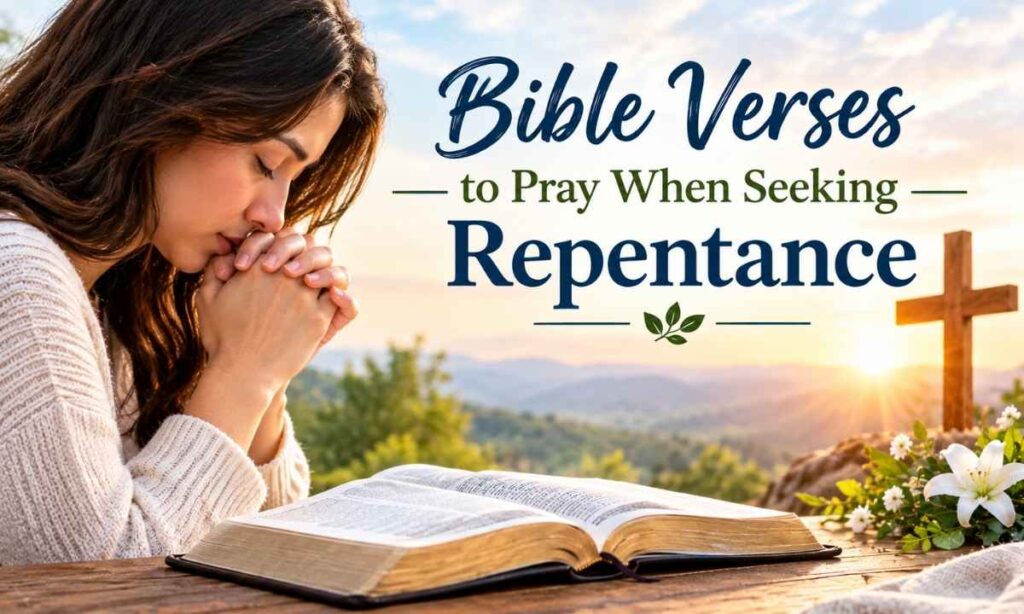 Bible Verses to Pray When Seeking Repentance