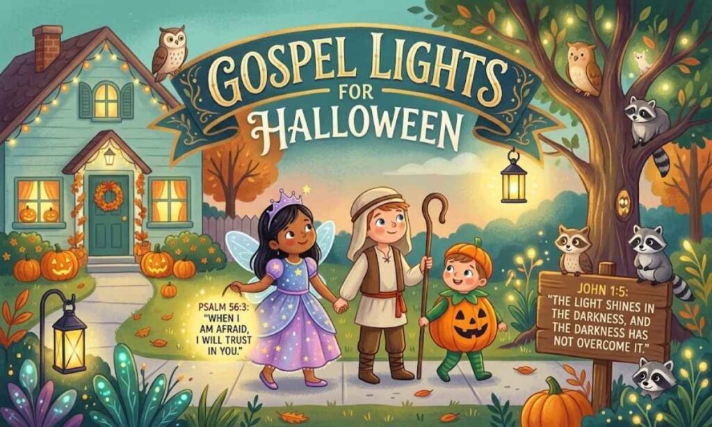 Bible Verses to Share With Kids on Halloween