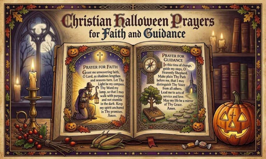Christian Halloween Prayers for Faith and Guidance