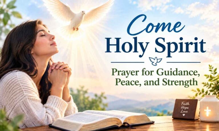 Come Holy Spirit Prayer