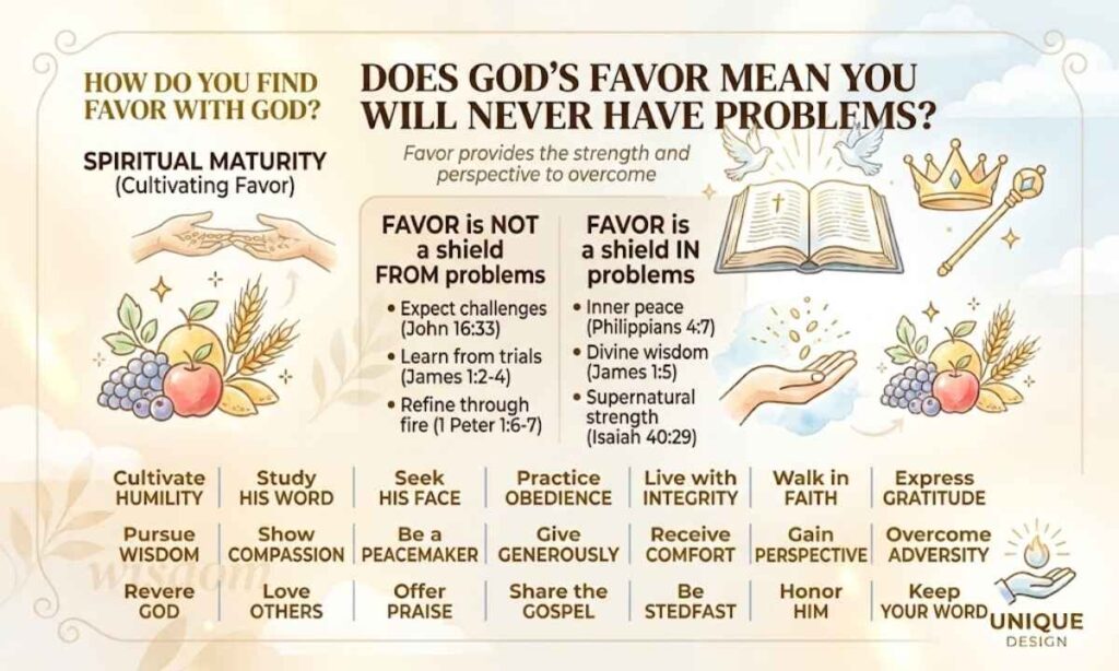 Does Gods Favor Mean You Will Never Have Problems