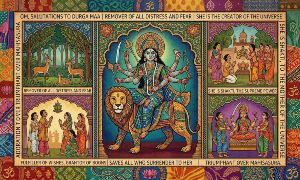 Durga Chalisa Meaning in English