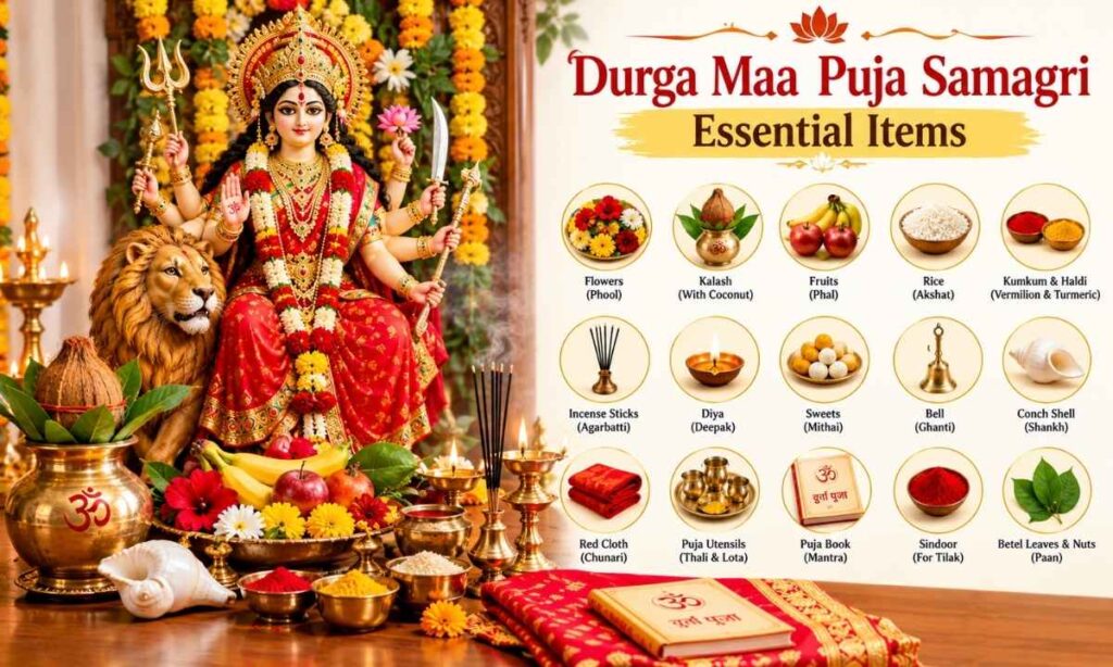 Durga Maa Puja Samagri Essential Items
